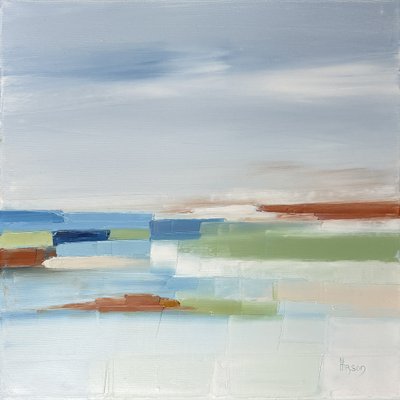 Horizonte abstracto y sereno de sandrine