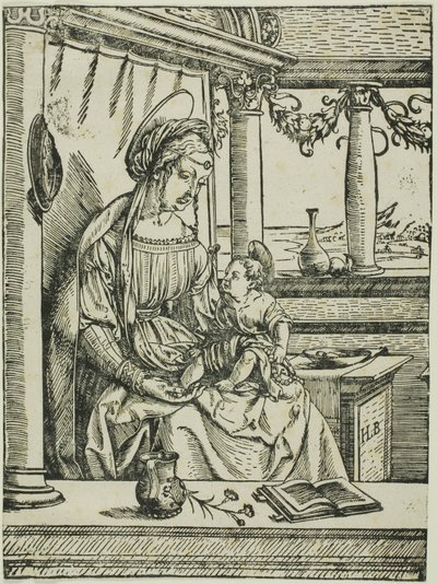 La Virgen y el Niño de the Elder Hans Burgkmair