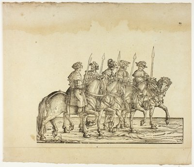 Triunfo de Maximiliano de the Elder Hans Burgkmair