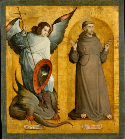 San Miguel y San Francisco, ca. 1505-9 de the Elder Juan de Flandes