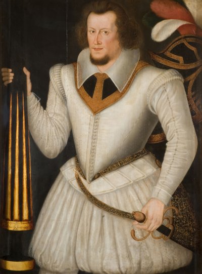 Retrato de Robert Devereux, 2º Conde de Essex, 1600-1700 de the Younger School of Marcus Gheeraerts