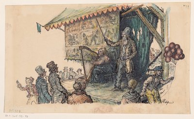 Cantante de la feria de unknown (signed by artist)