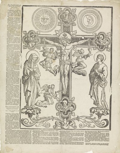 Una canción espiritual, / de la Pasión de Nuestro Señor / Jesucristo (título sobre el objeto) de weduwe Jacobus van Egmont