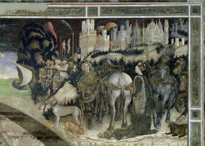 San Jorge rescatando a la princesa de Trebisonda, c.1433-38