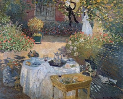 El Almuerzo Jardín De Monet En Argenteuil C