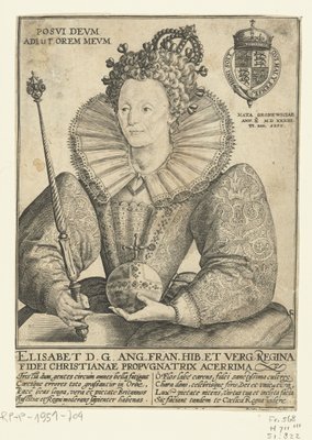 Retrato De La Reina Isabel I De Inglaterra 1592