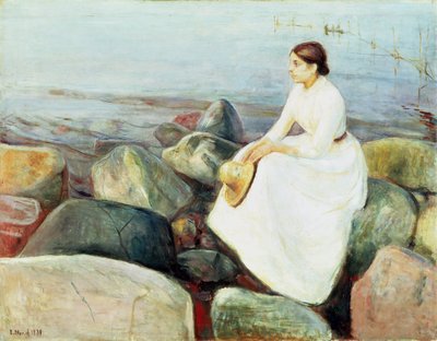 Inger en la playa, o tarde (noche de verano en la ...