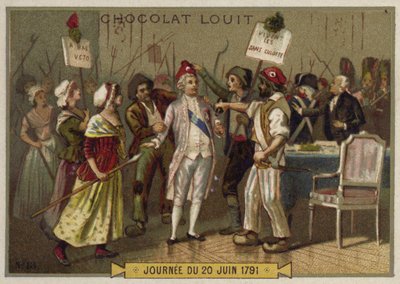 Los sans-culottes invaden el Palacio de las Tullerías, Revolución Francesa, 20 de junio de 1792 de French School