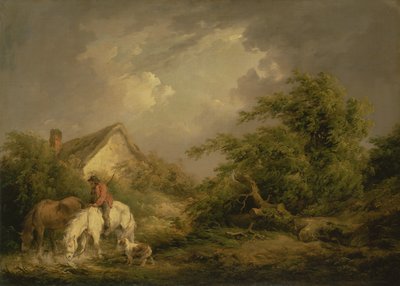 La tormenta inminente, 1791 de George Morland