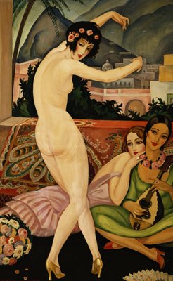 El bailarín; La bailarina de Gerda Marie Frederike Wegener