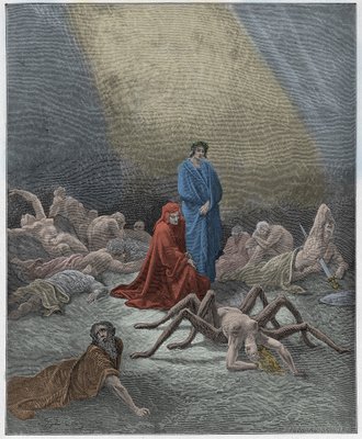 canto 12: Dante ve el alma de