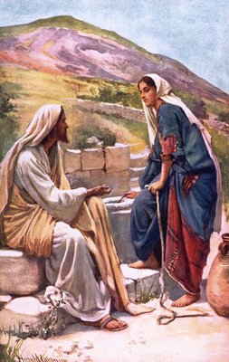 El pozo de Sychar de Harold Copping