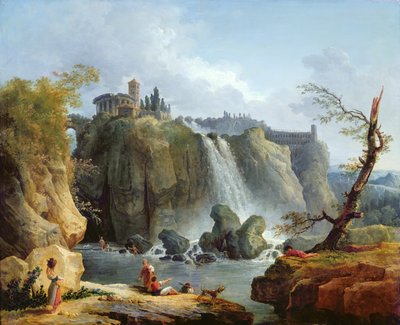 Las caídas de Tivoli, 1768 de Hubert Robert
