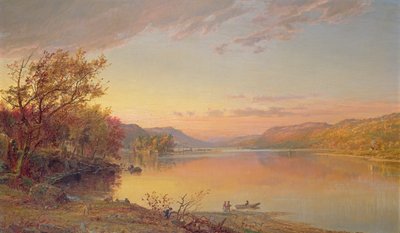 Lake George, NY, 1871 de Jasper Francis Cropsey