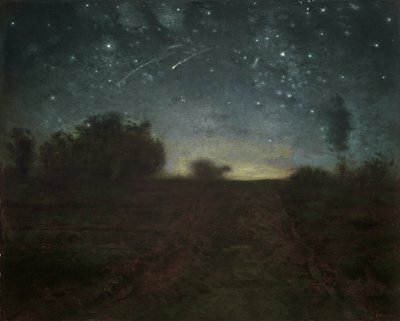 Starry Night, c.1850-65 de Jean Francois Millet
