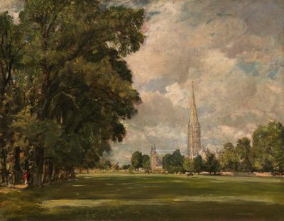 Catedral de Salisbury de Lower Marsh Close, 1820 de John Constable