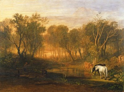 El bosque de Bere, c.1808 de Joseph Mallord William Turner