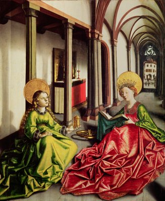 Santa María Magdalena y Santa Catalina de Alejandría Santa María Magdalena y Santa Catalina de Alejandría