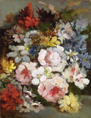 Varias flores de Narcisse Virgile Diaz de la Peña Varias flores de Narcisse Virgile Diaz de la Peña