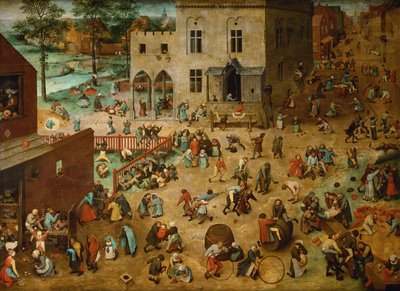 Juegos para niños, 1560 de Pieter Bruegel the Elder