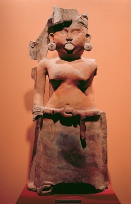Diosa De La Fertilidad Huasteca Alfareria