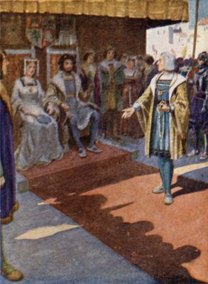 El rey Fernando y la reina Isabel reciben a Colón... El rey Fernando y la reina Isabel reciben a Colón...