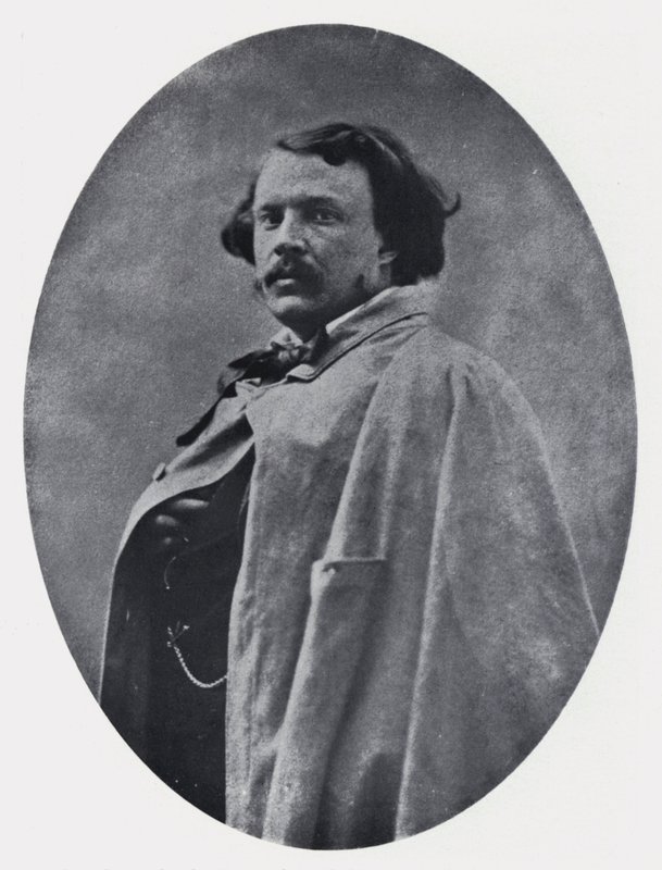 Gaspard Felix Tournachon (Nadar), tomado por él mismo (foto en blanco y negro) de Nadar
