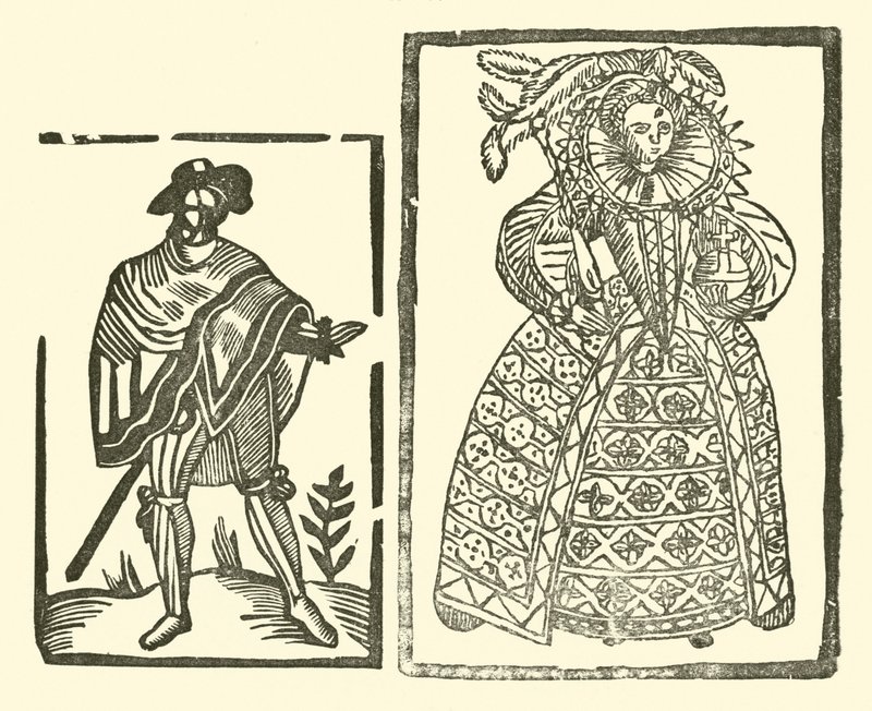 Ilustración para The Roxburghe Ballads de (after) English School