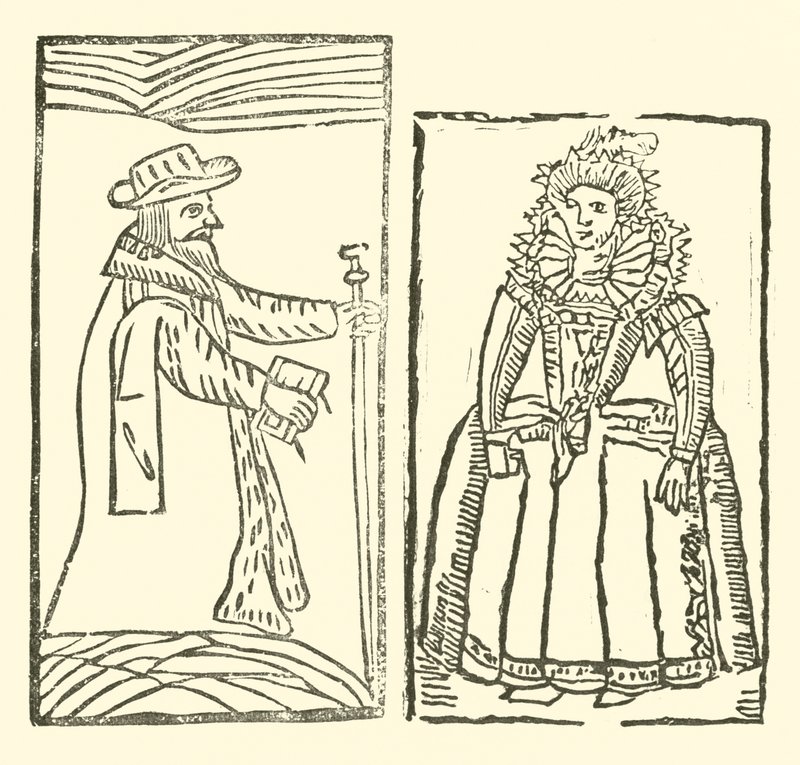 Ilustración para The Roxburghe Ballads de (after) English School