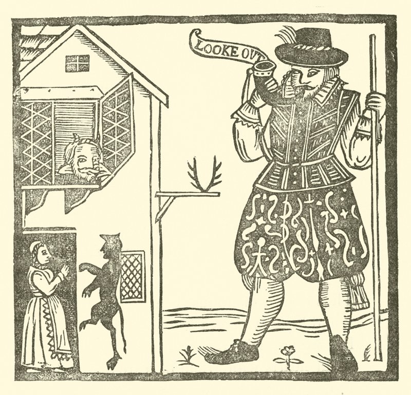 Ilustración para The Roxburghe Ballads de (after) English School