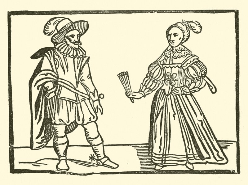 Ilustración para The Roxburghe Ballads de (after) English School