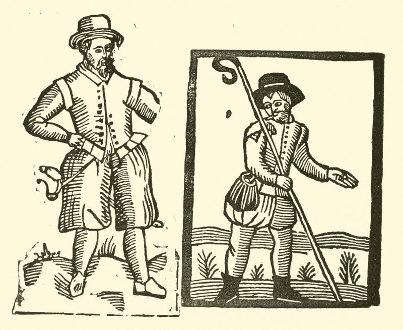 Ilustración para The Roxburghe Ballads de (after) English School