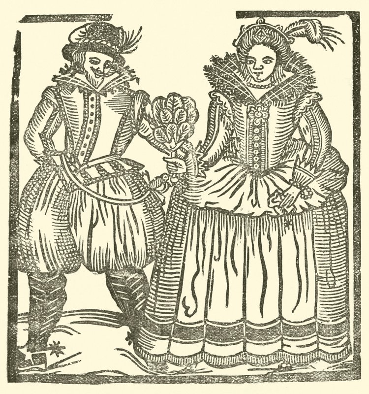 Ilustración para The Roxburghe Ballads de (after) English School