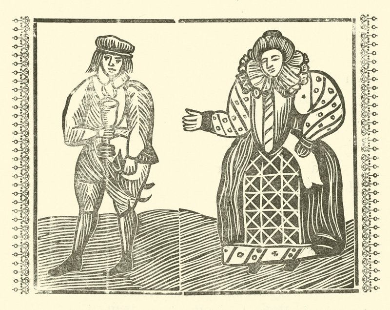 Ilustración para The Roxburghe Ballads de (after) English School