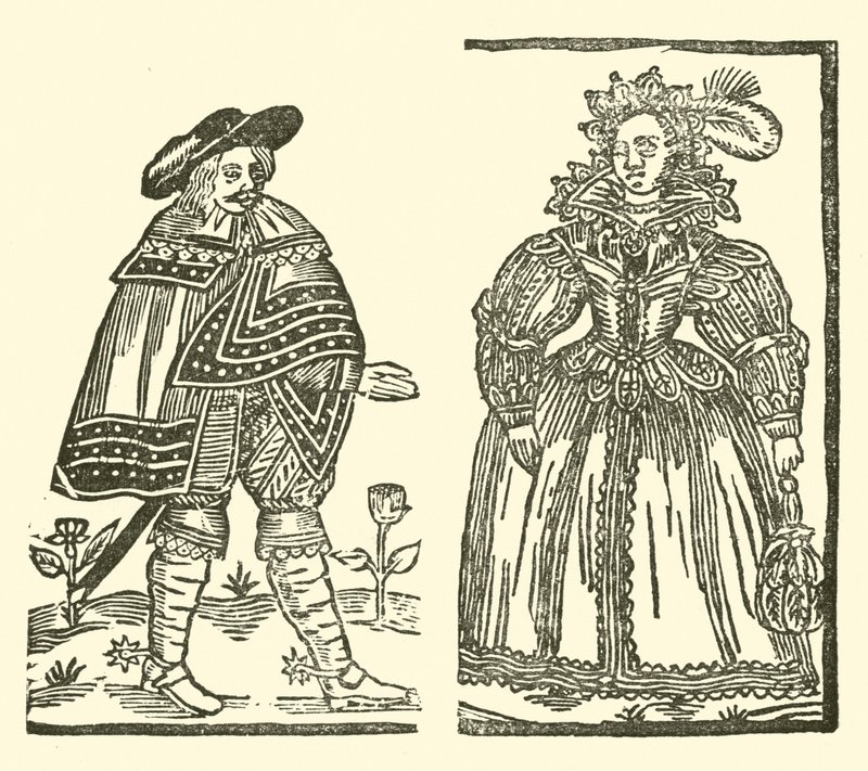 Ilustración para The Roxburghe Ballads de (after) English School