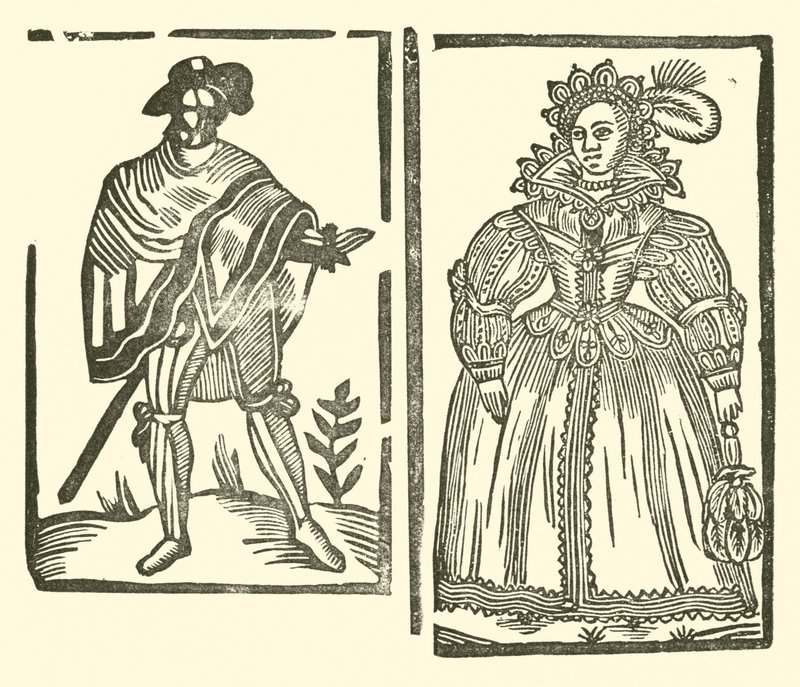 Ilustración para The Roxburghe Ballads de (after) English School