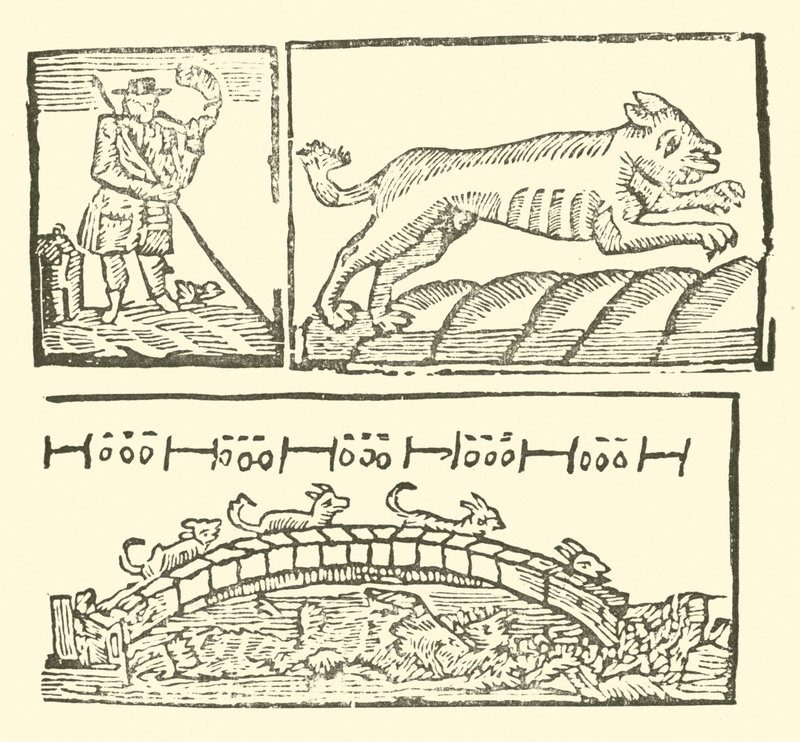 Ilustración para The Roxburghe Ballads de (after) English School