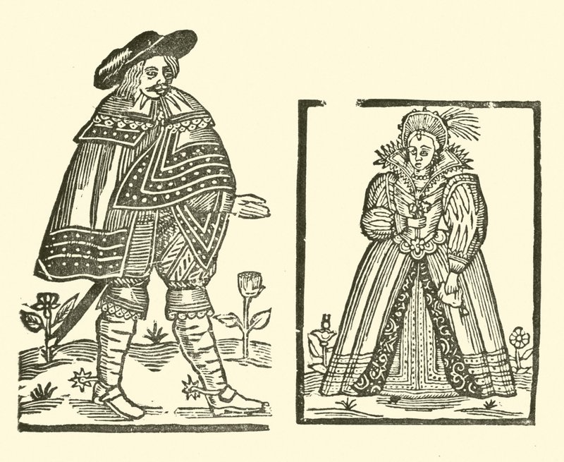 Ilustración para The Roxburghe Ballads de (after) English School