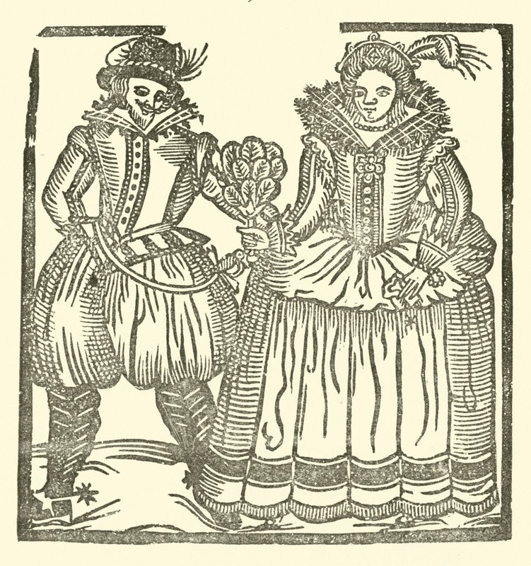 Ilustración para The Roxburghe Ballads de (after) English School