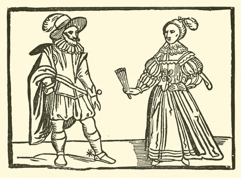 Ilustración para The Roxburghe Ballads de (after) English School