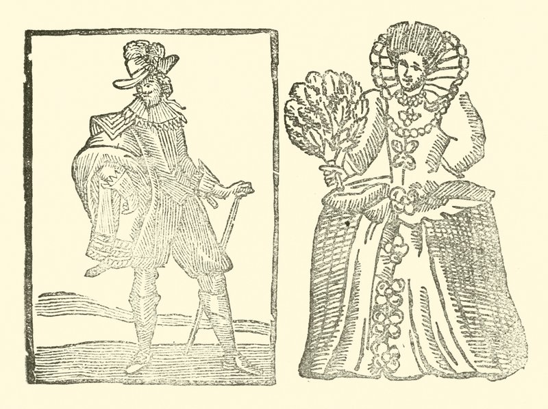 Ilustración para The Roxburghe Ballads de (after) English School