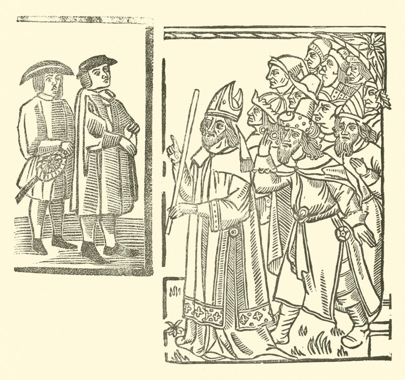 Ilustración para The Roxburghe Ballads de (after) English School