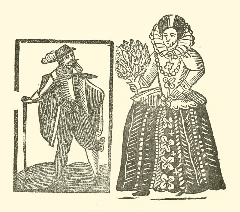 Ilustración para The Roxburghe Ballads de (after) English School