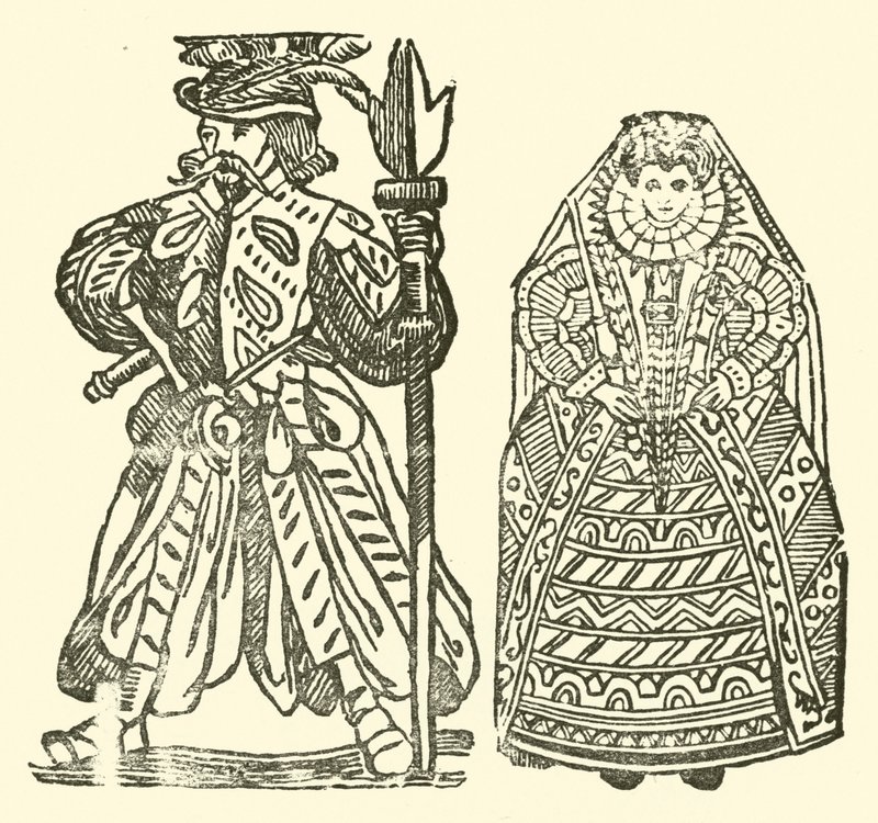 Ilustración para The Roxburghe Ballads de (after) English School