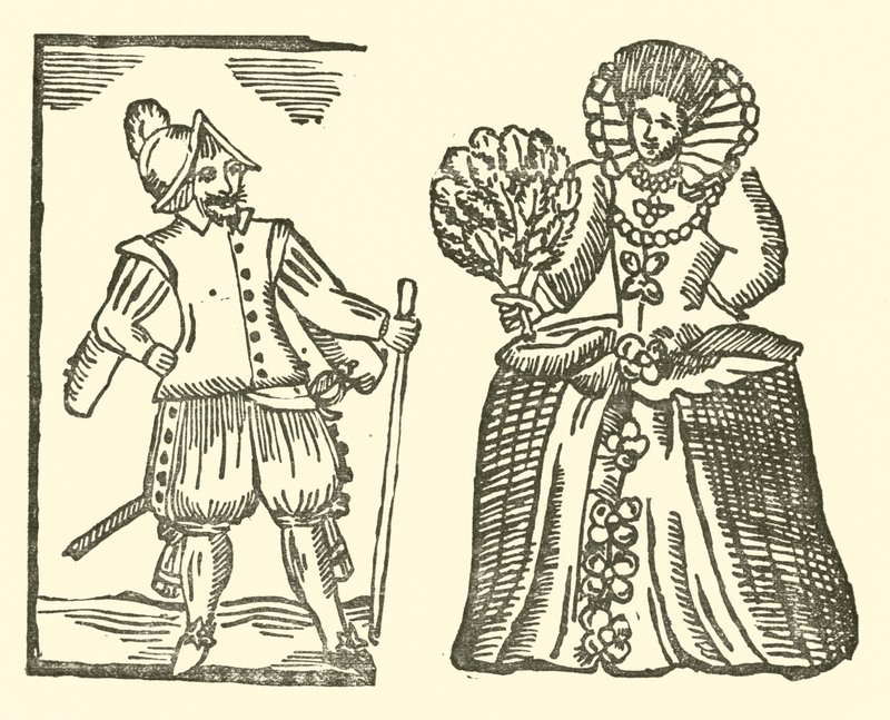 Ilustración para The Roxburghe Ballads de (after) English School