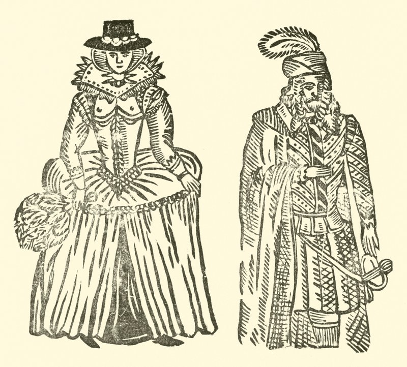 Ilustración para The Roxburghe Ballads de (after) English School