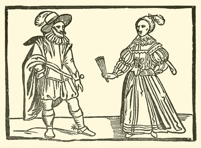 Ilustración para The Roxburghe Ballads de (after) English School