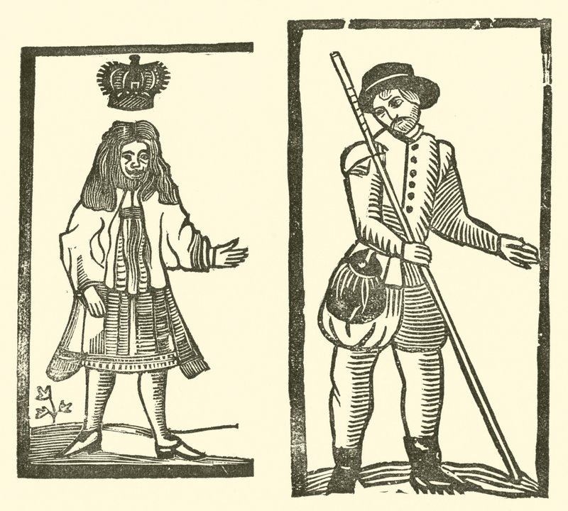 Ilustración para The Roxburghe Ballads de (after) English School