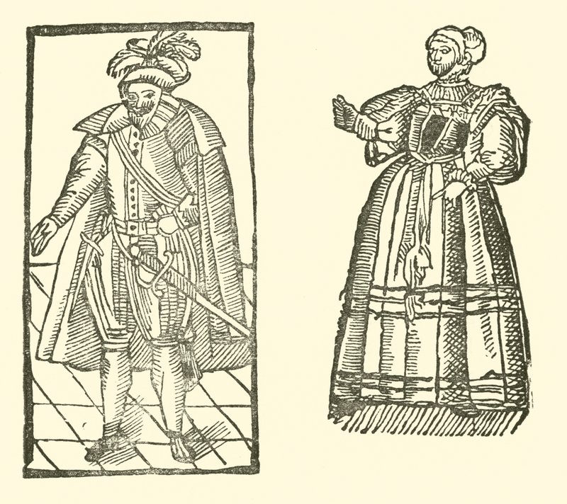Ilustración para The Roxburghe Ballads de (after) English School