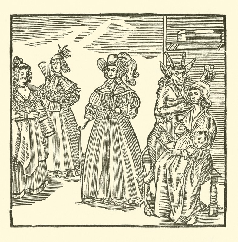 Ilustración para The Roxburghe Ballads de (after) English School